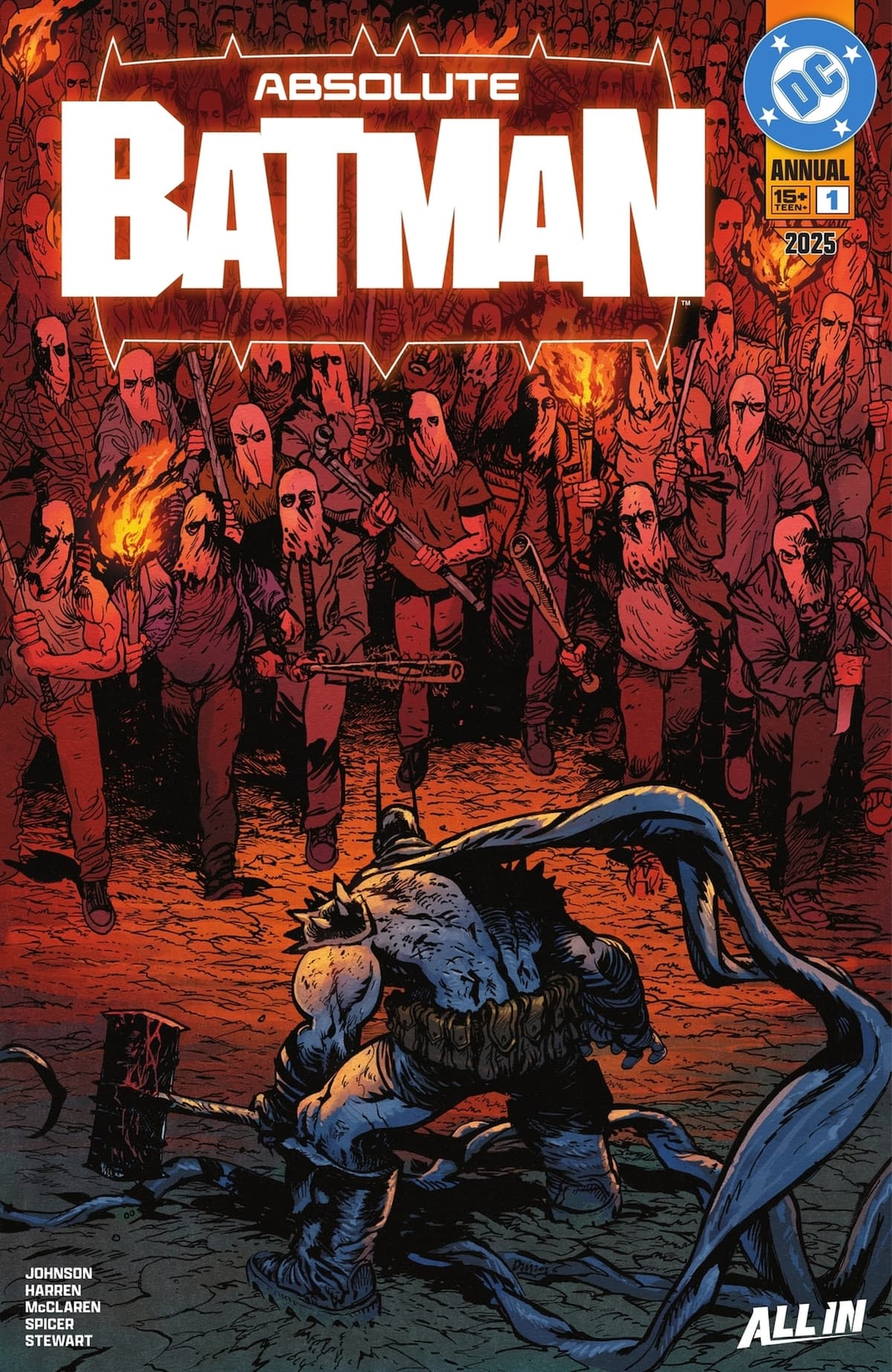 Absolute Batman 2025 Annual #1 cover