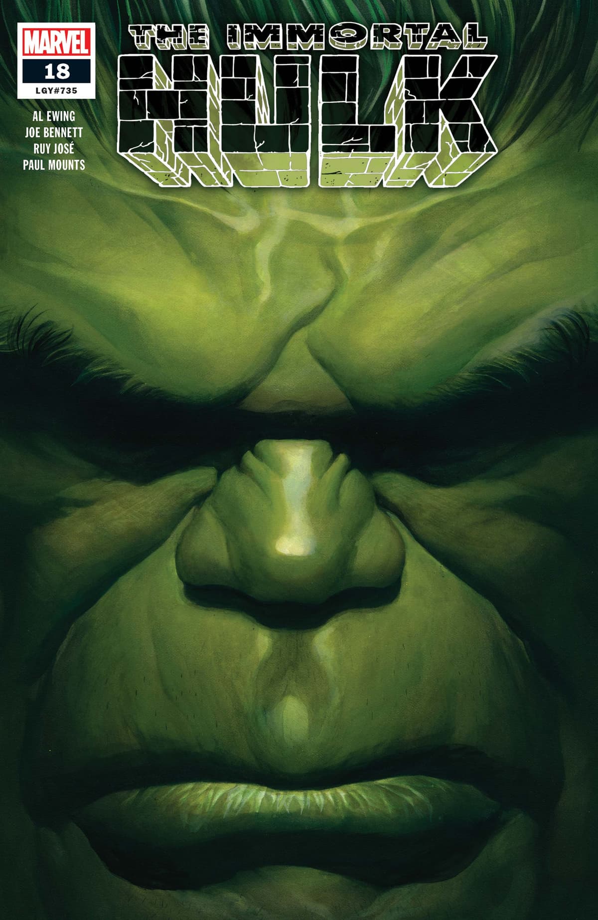 Immortal Hulk #18 cover