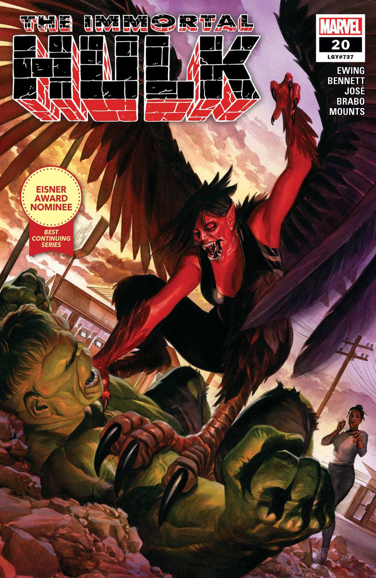 Immortal Hulk #20 cover