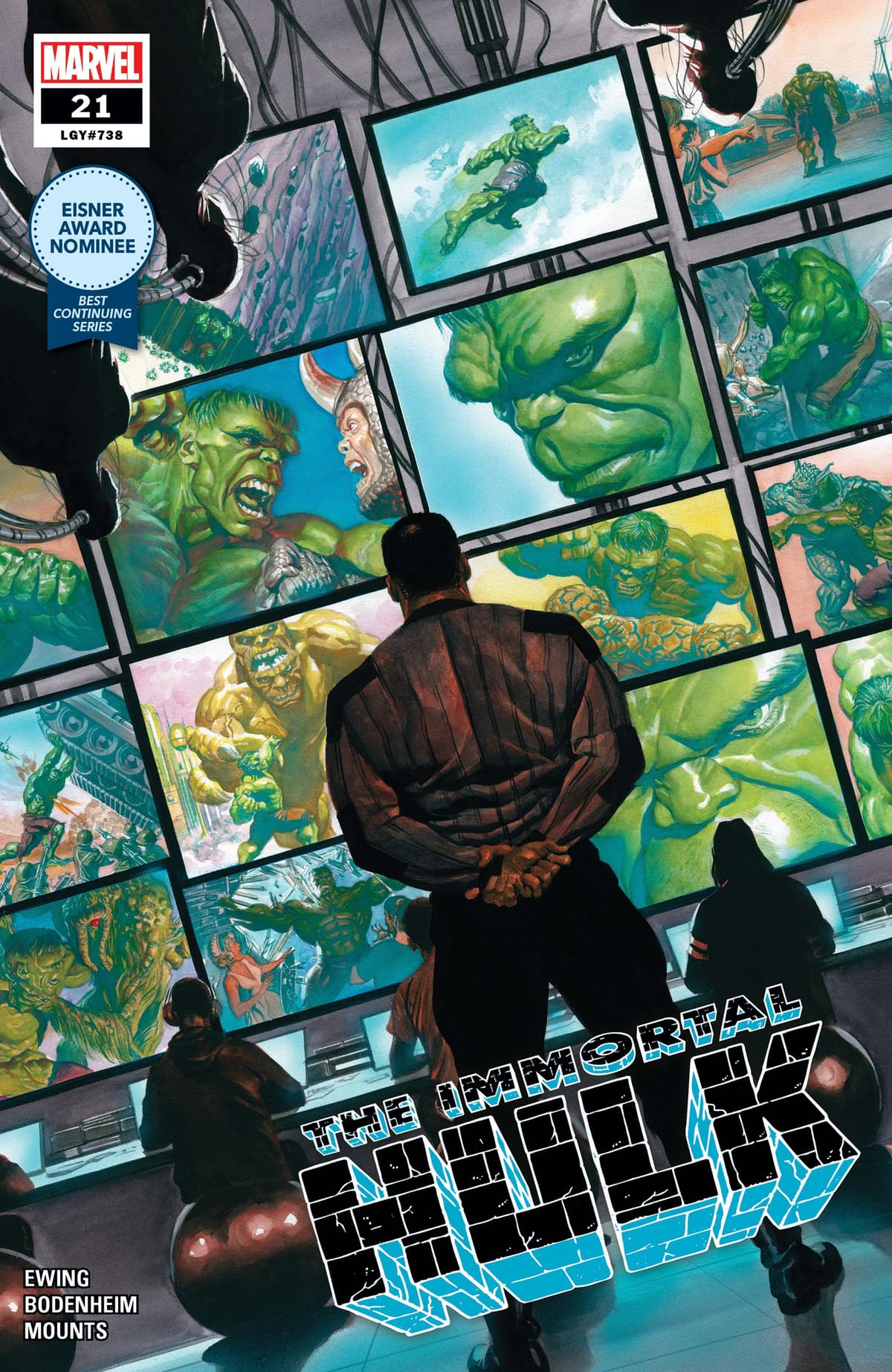 Immortal Hulk #21 cover