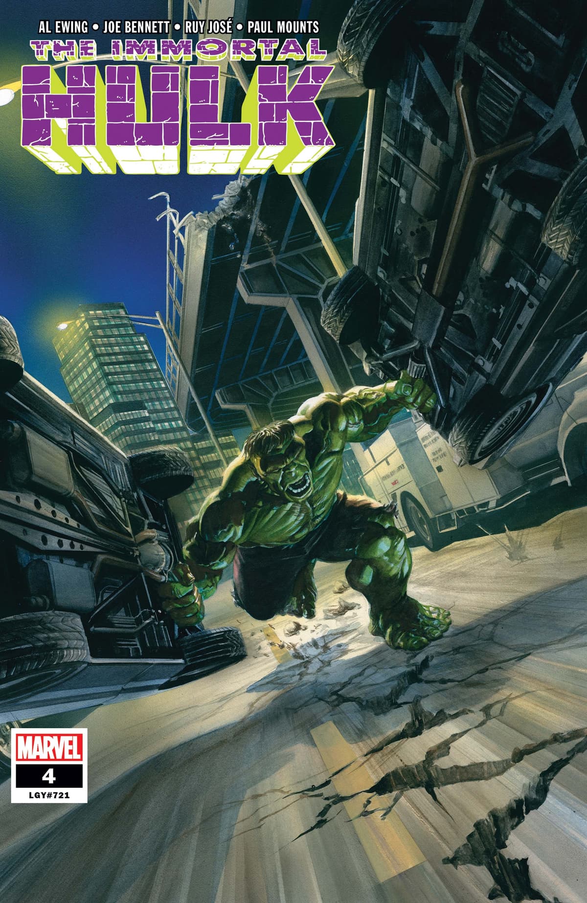 Immortal Hulk #4 cover