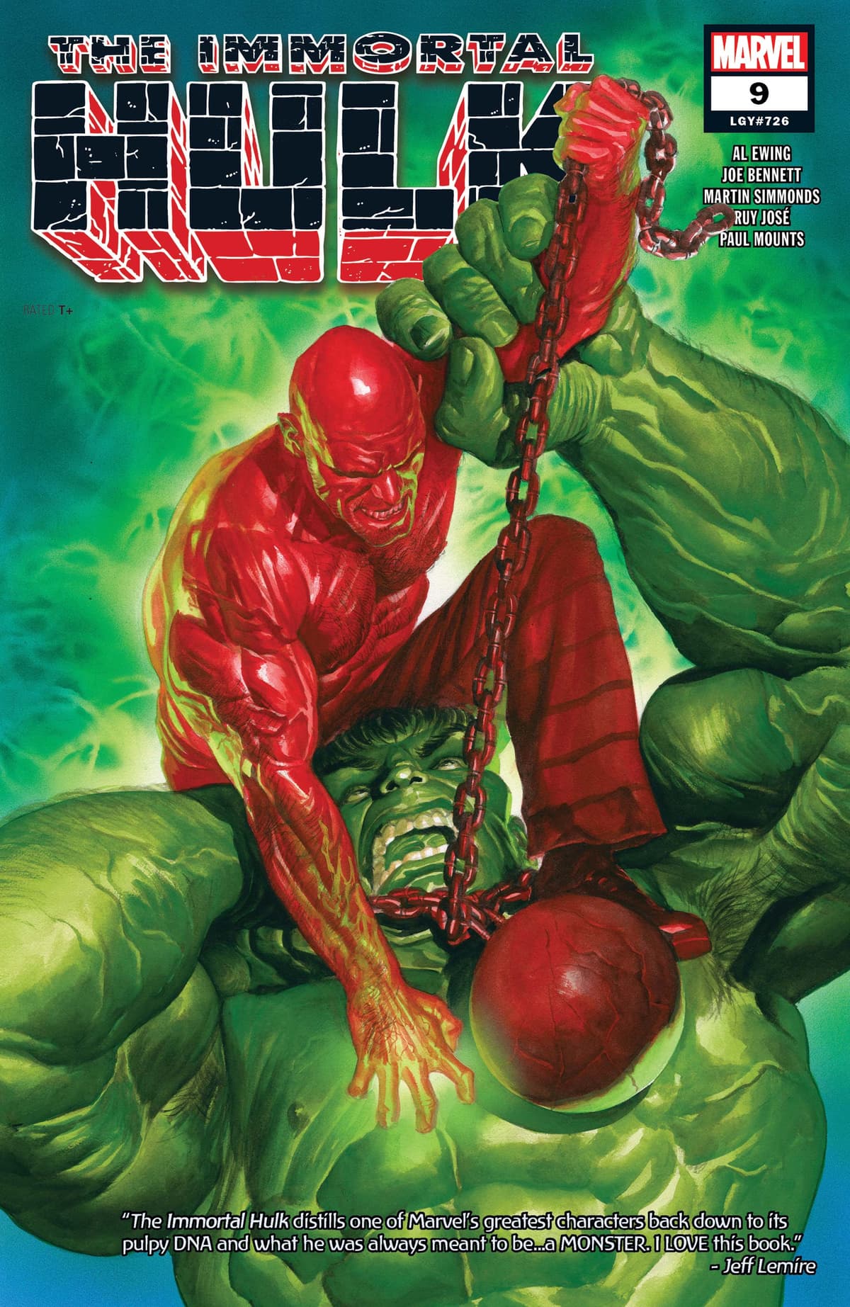 Immortal Hulk #9 cover