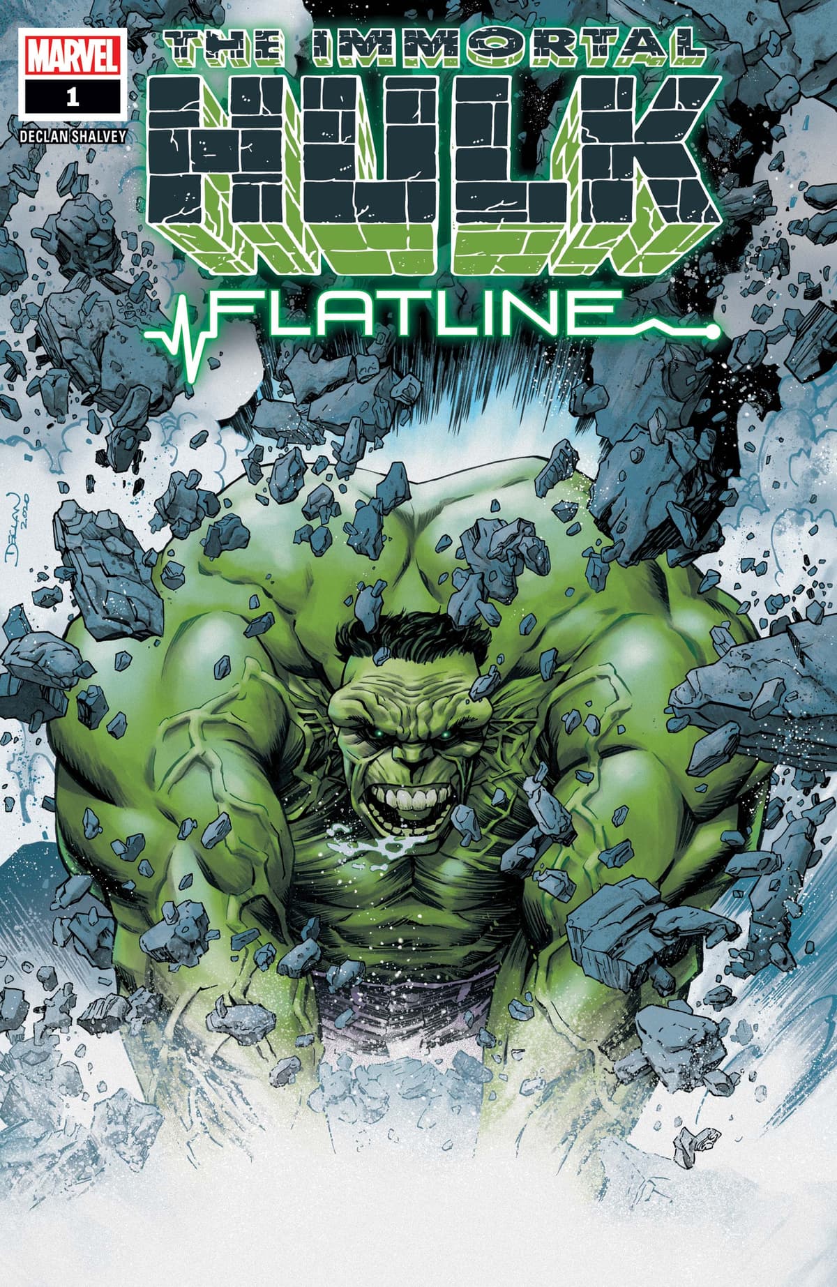 Immortal Hulk: Flatline #1 cover