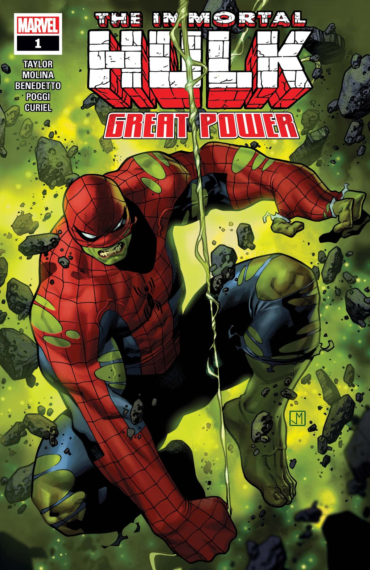 Immortal Hulk: Great Power #1 cover