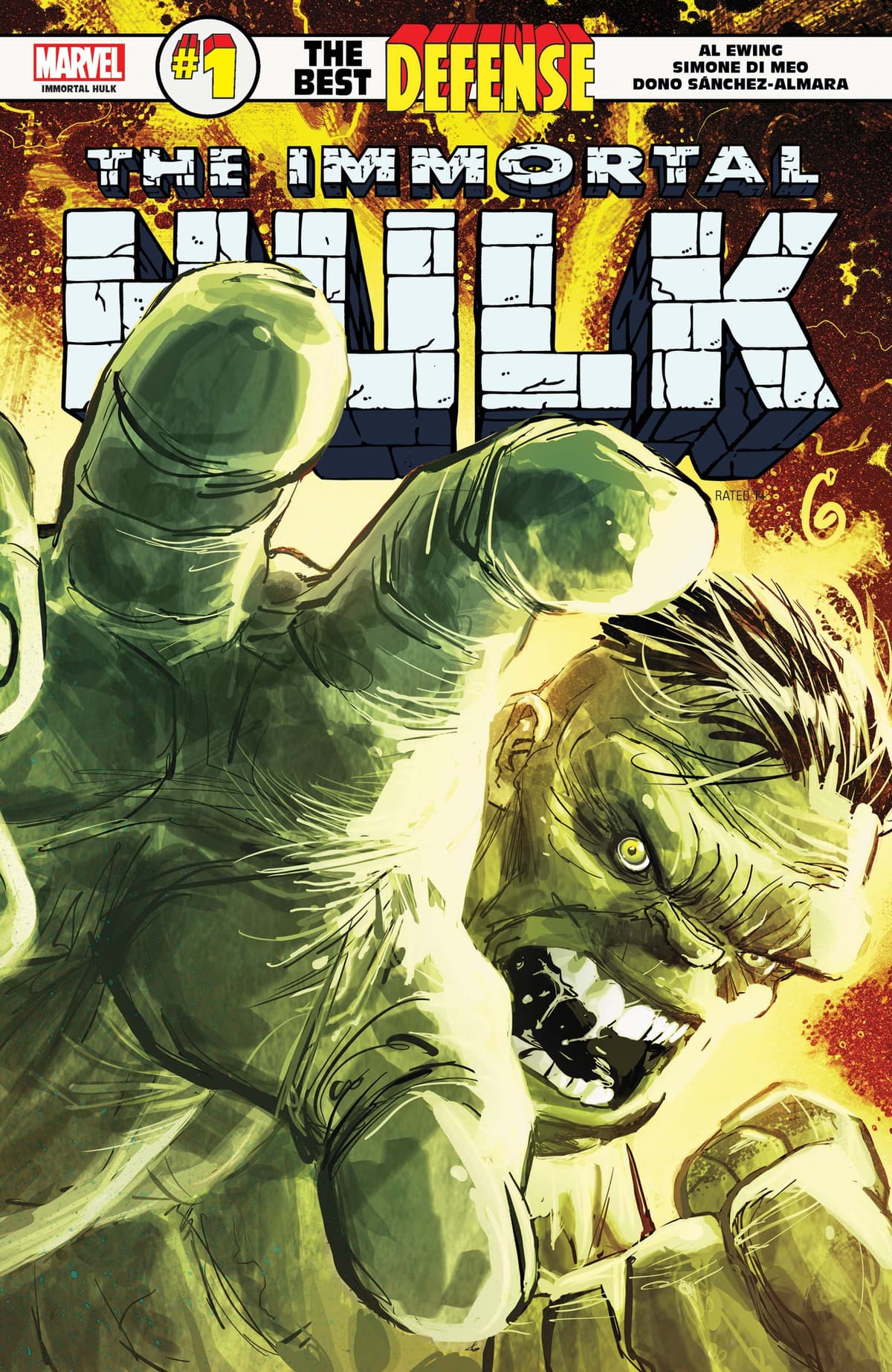 Immortal Hulk: The Best Defense #1 cover
