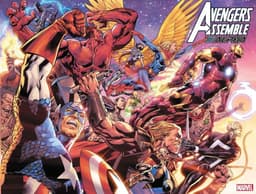 Cover art for Avengers Assemble