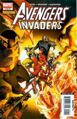 Cover art for Avengers / Invaders
