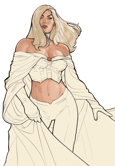 Emma Frost character portrait