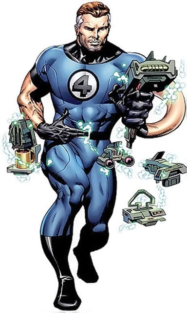 Mister Fantastic character portrait