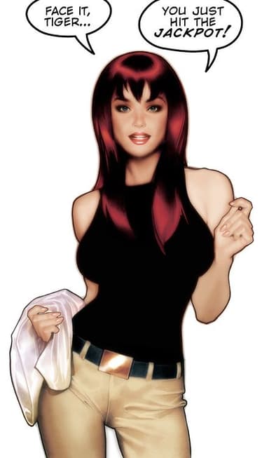 Mary Jane Watson character portrait