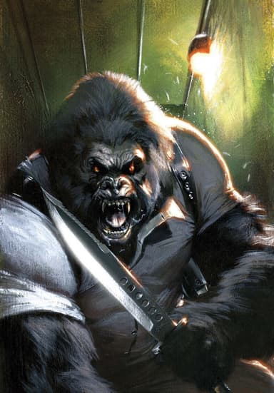 Gorilla Man character portrait