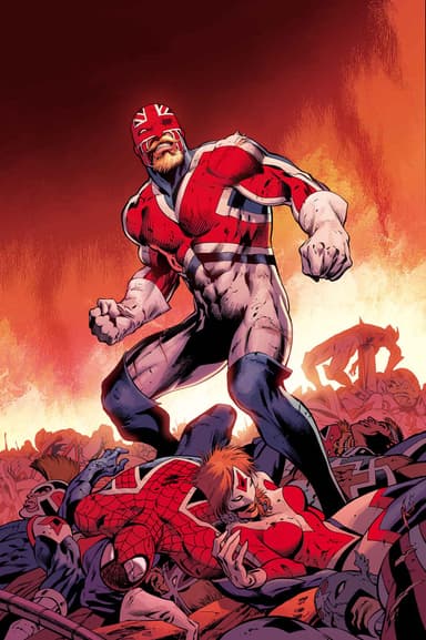 Captain Britain character portrait