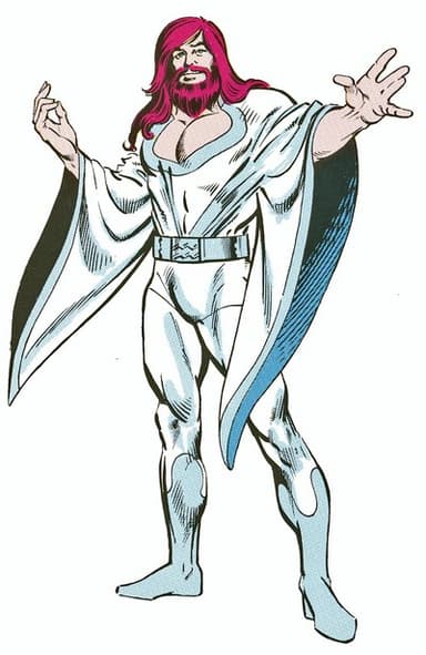 Aquarian character portrait