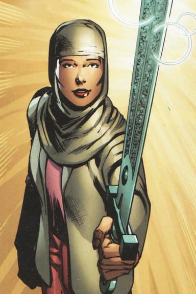 Faiza Hussain character portrait