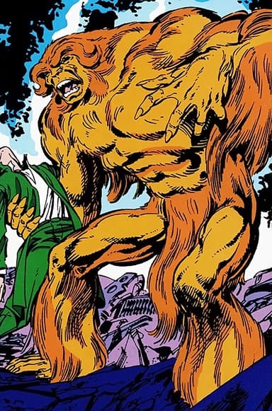 Sasquatch character portrait