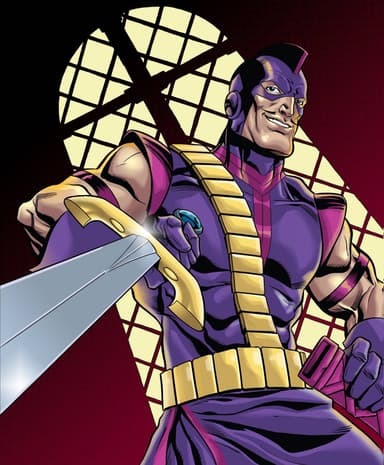 Swordsman character portrait