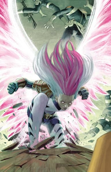 Songbird character portrait