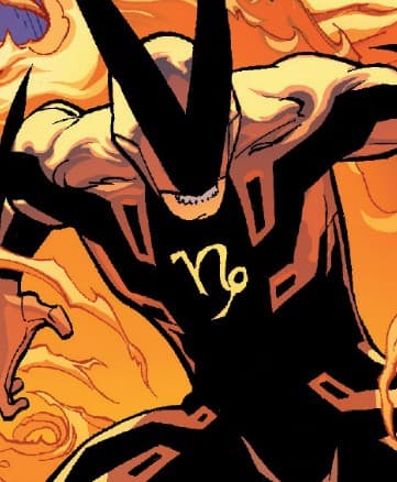 Capricorn character portrait