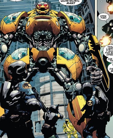 Quintronic Man character portrait