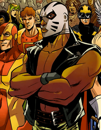 Rage character portrait