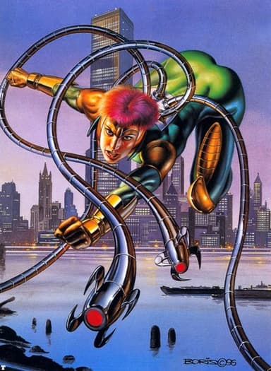 Lady Octopus character portrait