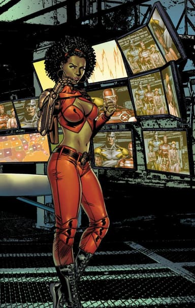 Misty Knight character portrait