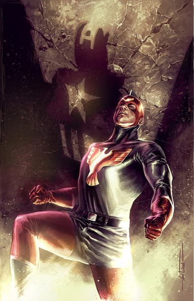 Patriot character portrait