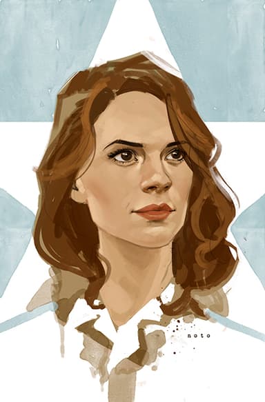 Peggy Carter character portrait