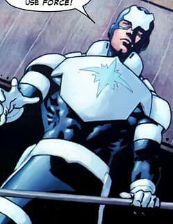 Blue Shield character portrait