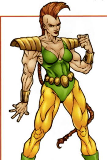 Gladiatrix character portrait