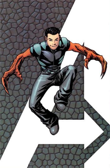 Reptil character portrait