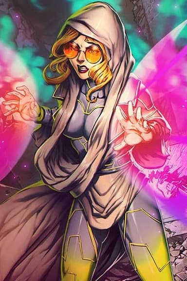 Toxic Doxie character portrait