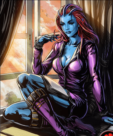 Transonic character portrait