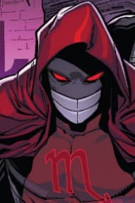 Scorpio character portrait