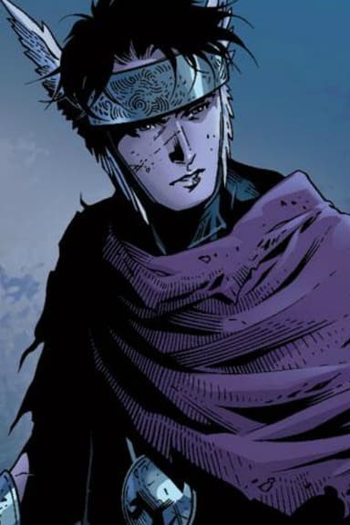 Wiccan character portrait