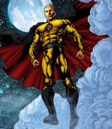 Sun God character portrait