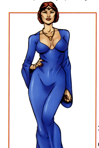 Elfqueen character portrait