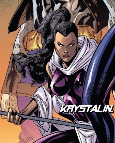 Krystalin character portrait