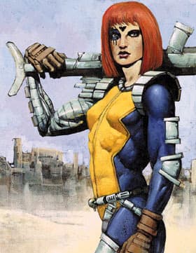 Askani character portrait