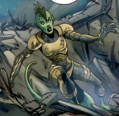 Komodo character portrait