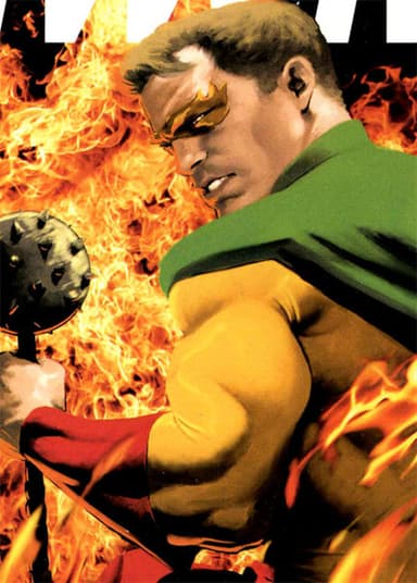 Fiery Mask character portrait