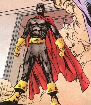 Black Marvel character portrait