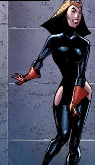 Leopard Woman character portrait