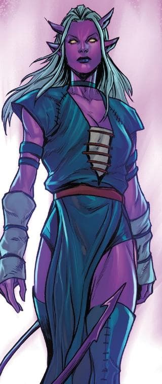 Syzya of the Smoke character portrait