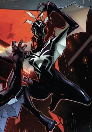 Spider-Woman 2099 character portrait