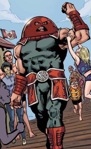 Kid Juggernaut character portrait