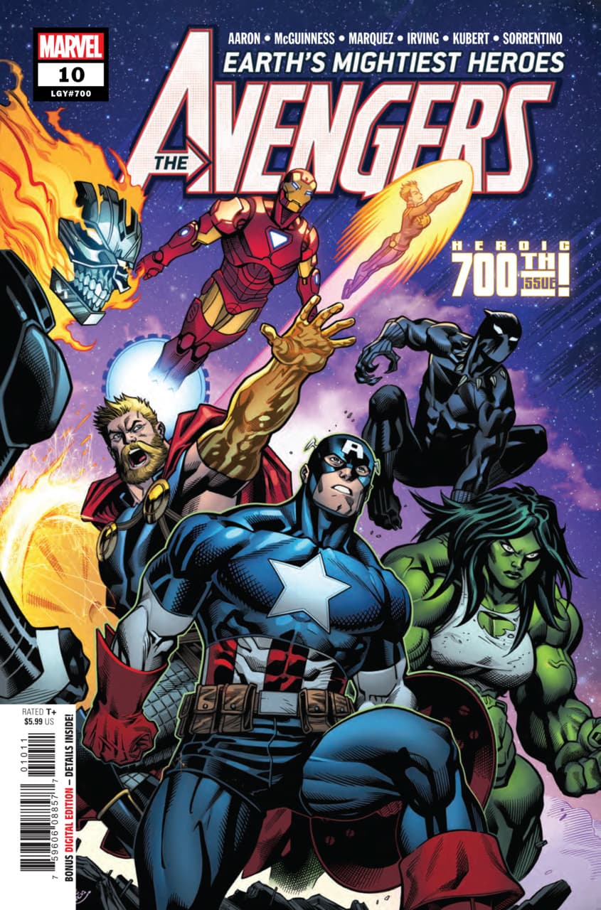 Avengers #10 cover