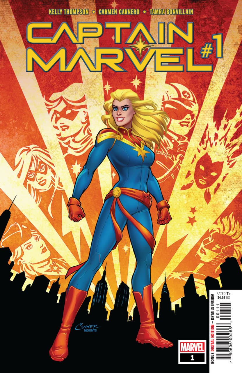 Captain Marvel #1 cover