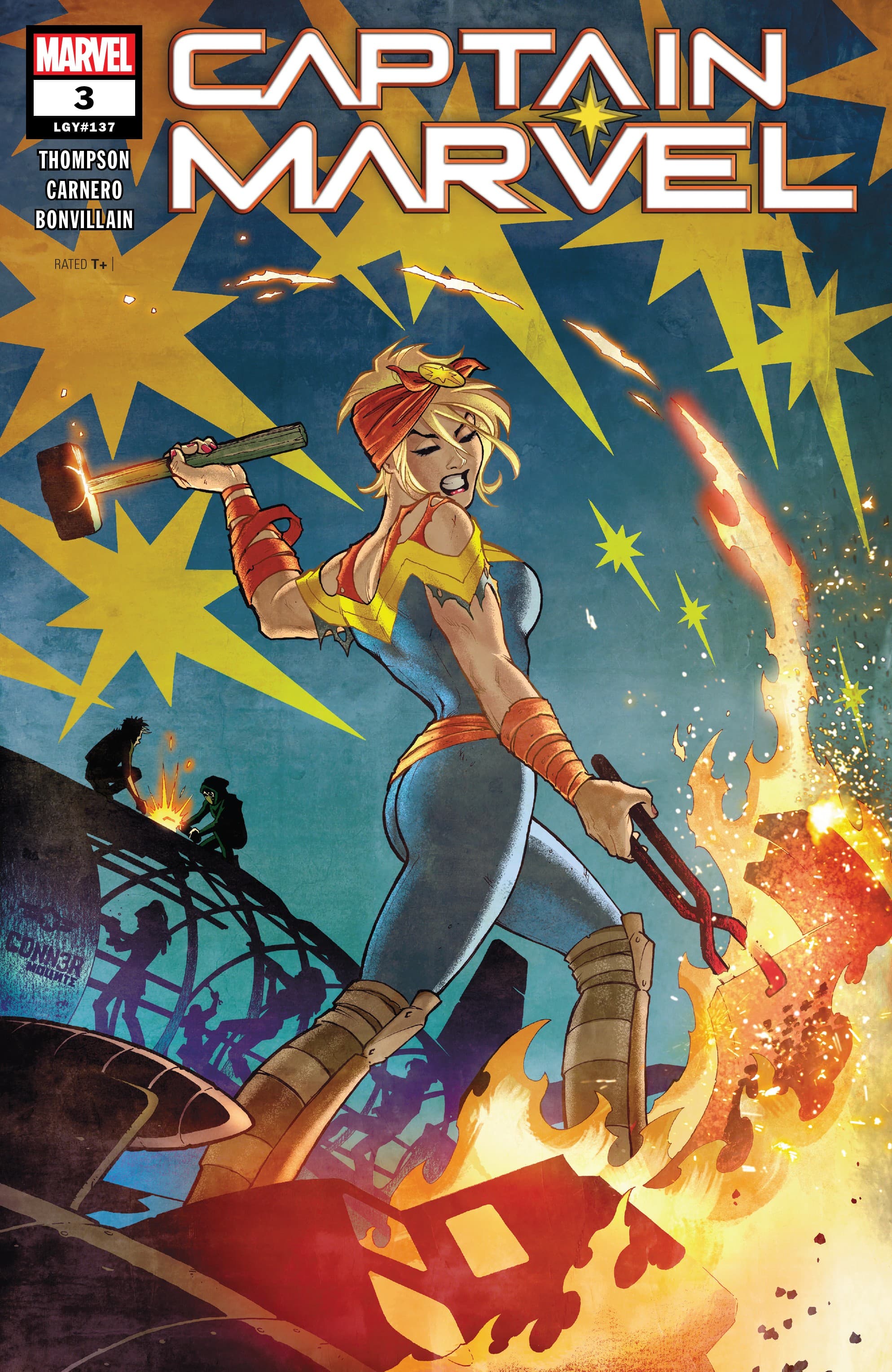 Captain Marvel #3 cover