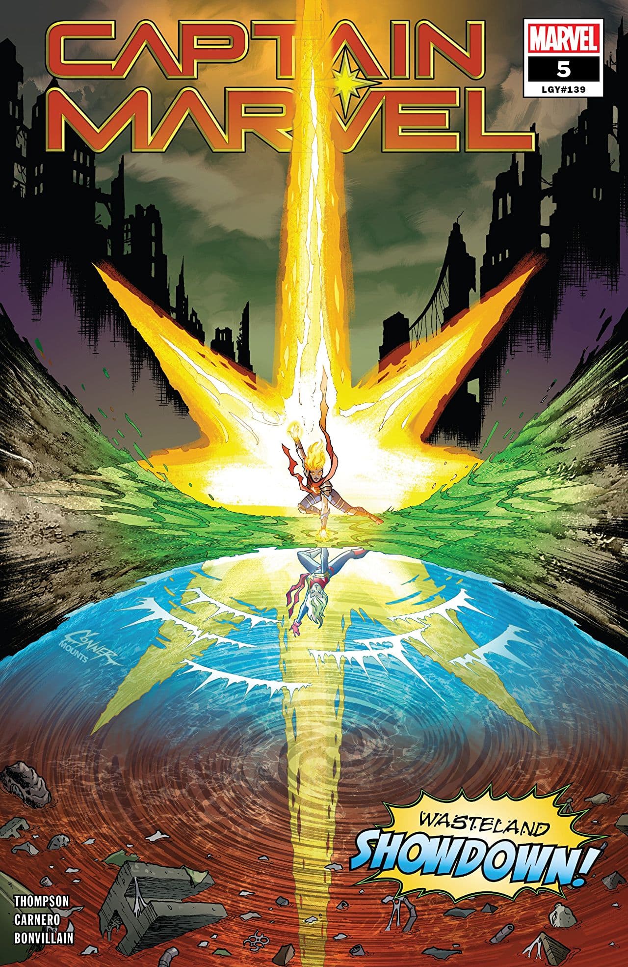 Captain Marvel #5 cover